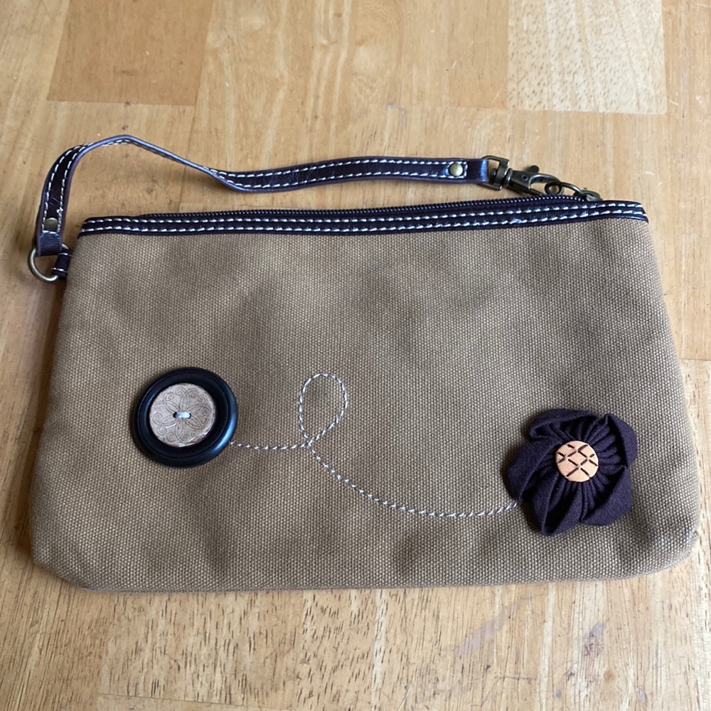 Chala mini bag or cosmetic bag 9,5x6” in great clean condition
